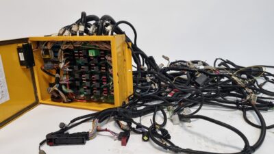 VOLVO EW160B excavator cable harness with fuse box