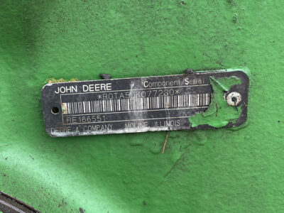 John Deere 6910S rear axle differential