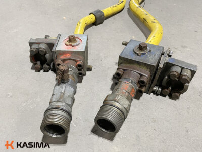 Used Komatsu Valves/Locks with Tubes