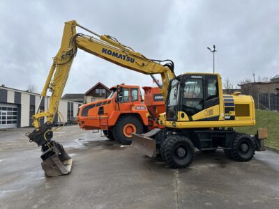 Wheeled excavator Komatsu PW160-11, 2019