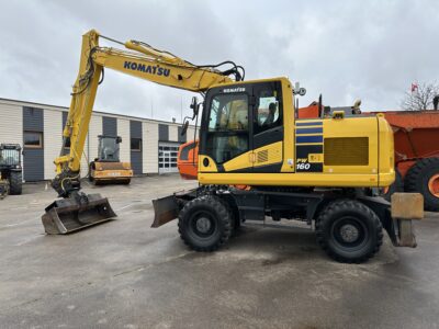 Riteņu ekskavators Komatsu PW160-11, 2019. gads