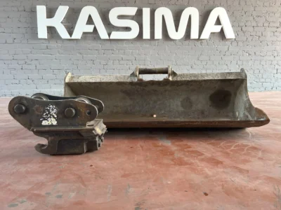 Cangini Benne bucket and quick hitch set