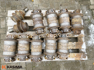 Volvo EC240LC viršutiniai ir apatiniai ritinėliai