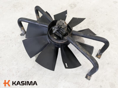 Volvo EW230C cooling fan with hydraulic motor