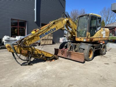 Komatsu PW160-7H (2006) — продажа на запчасти