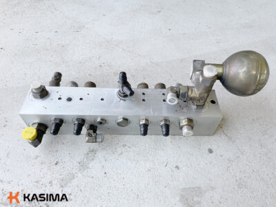 Komatsu Solenoid Manifold Block with Nitrogen Accumulator